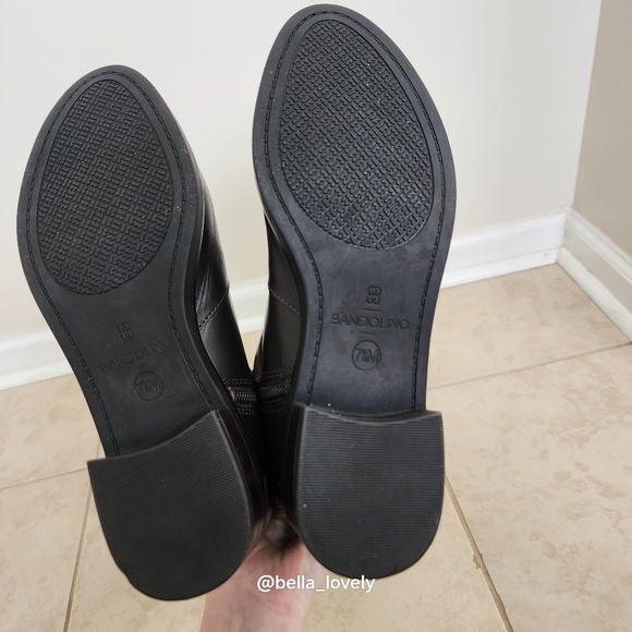 Bandolino Dark Brown Heeled Boots - Picture 7 of 8